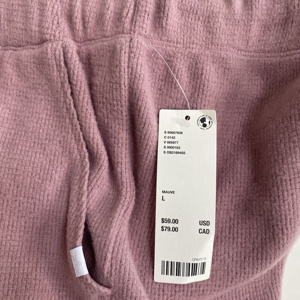 Urban Outfitters Out From Under Mauve Knit Flared Leg Lounge Pants Large - Picture 13 of 13
